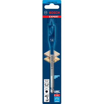 Hexagon Self Cut Speed spade bit 14 x 152 mm