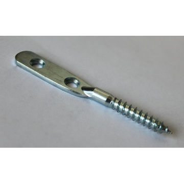 Plates screw zink plated 70x5.2mm standers