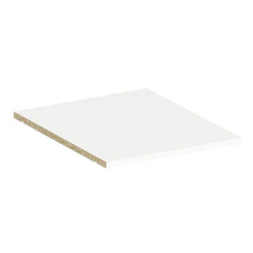 Space Home Shelf Base White W40xD45x1.6cm Thick