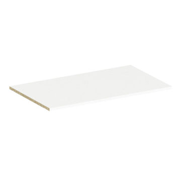Space Home Shelf Base White D45xW80x1.6 cm Thick