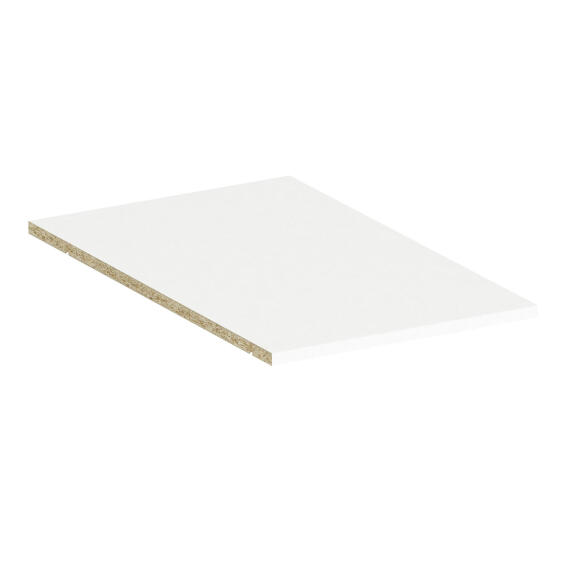 Space Home Shelf Base White W40xD60x1.6cm Thick