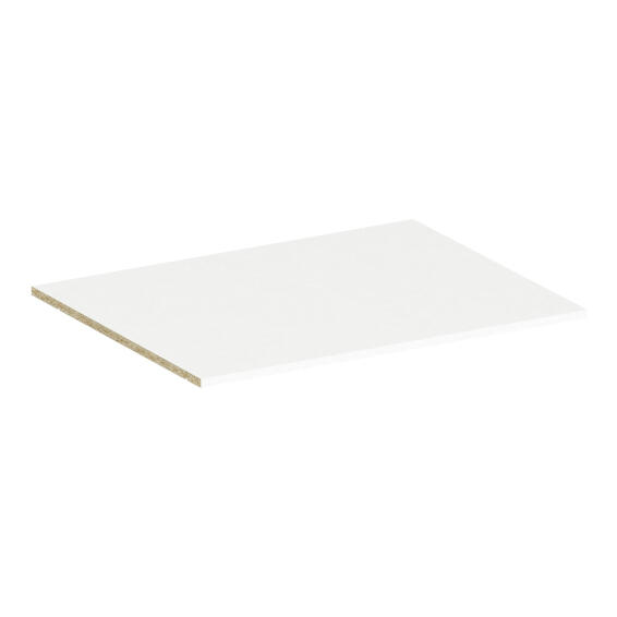 Shelf Space Home White W80xD60x1.6cm Thick