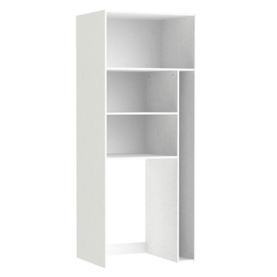 Space Home Cupboard White H200xD80xD60cm