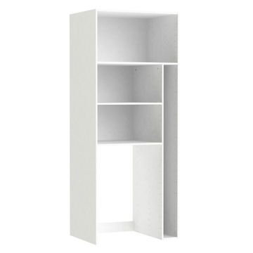 Space Home Cupboard White H200xD80xD60cm