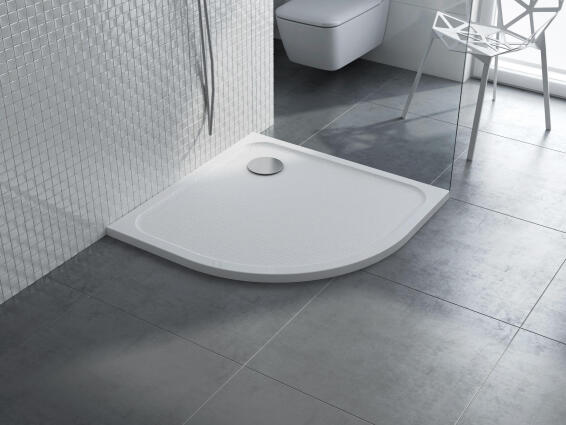 Shower tray quandrant resin SENSEA Mila 90X90CM