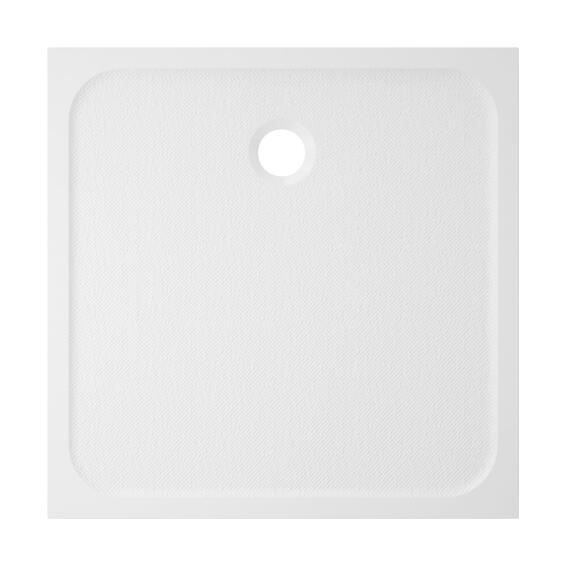 Shower tray square resin SENSEA Mila white 90X90CM