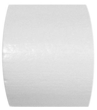 Inspire curtain rod finial  28mm diam white end cap