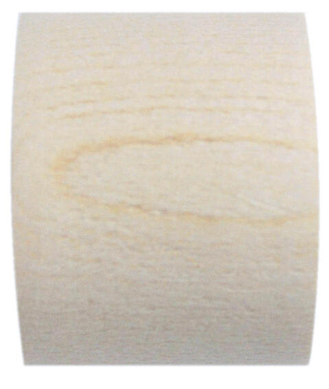 Inspire curtain rod fanial  28mm diameter light oak