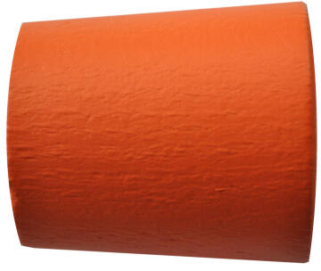 Curtain Rod Finial INSPIRE 28mm Diam Pellet Magnet Cone Orange