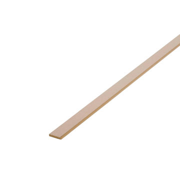 Door Trim MDF Flat 1 Round Edges 4x28x2440mm