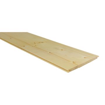 Interior Cladding Wood for Wall or Ceiling Pine Planned 9mm thick-115x2050mm-pack of 2.35m2