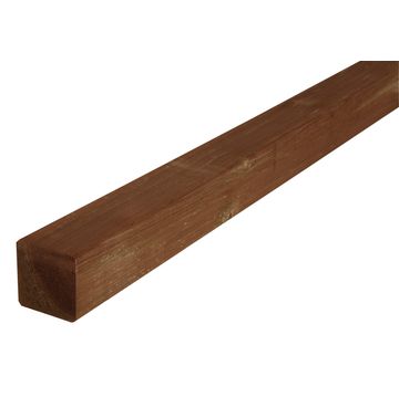 Post Wooden Brown 7 cm X 7 cm X 180 cm