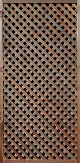 TRELLIS LEA BROWN TH30 - 90 CM X 180 CM