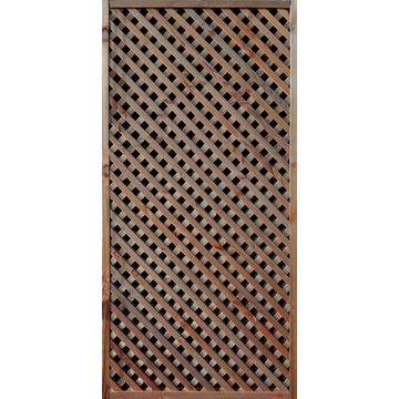 TRELLIS LEA BROWN TH30 - 90 CM X 180 CM