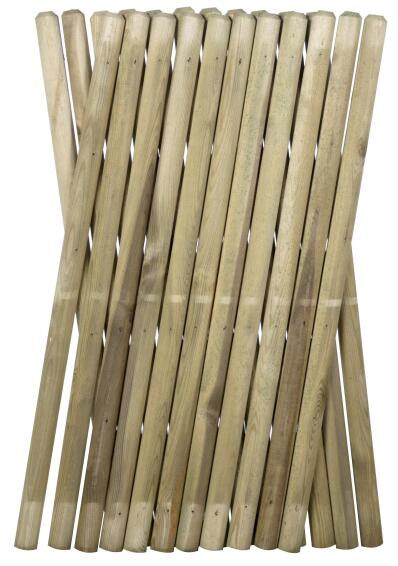 Forest Style Wooden Fencing Pony Cross W100cmxL250cm