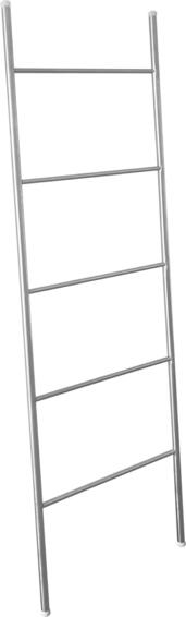 Mia towel ladder 5 rails brushed