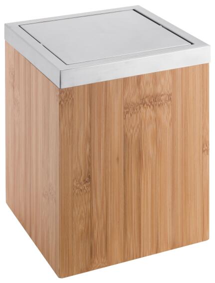 Sensea Bamboo Square Dustbin 5L 