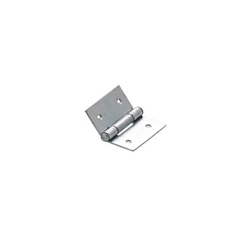 Square edged hinge zinc-plated hettich