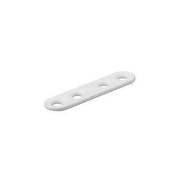 Connecting plate white hettich