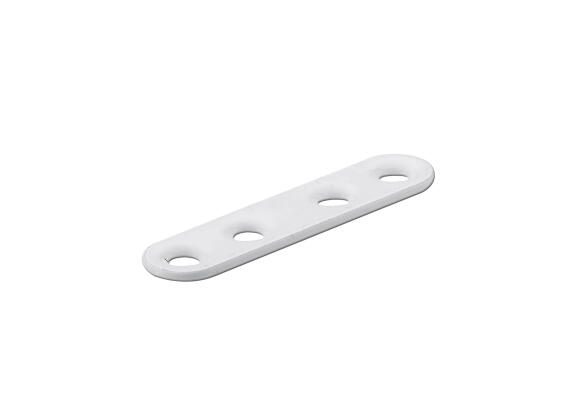 Connecting plate white hettich