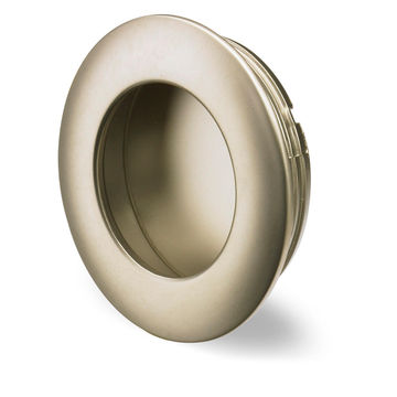 Sliding door handle nickel-plated hettich