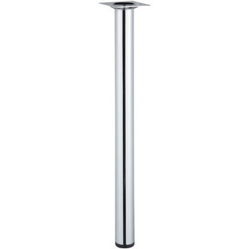Furniture leg chrome plated hettich