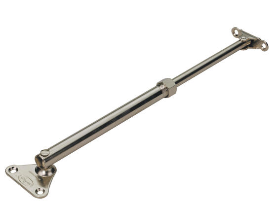 Flap support with telescopic arm hettich