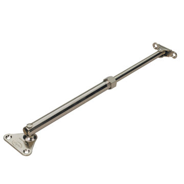 Flap support with telescopic arm hettich