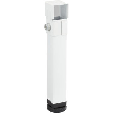 Furniture leg white hettich
