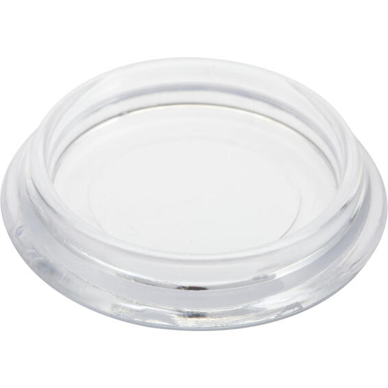 Furniture saucer round transparent hettich
