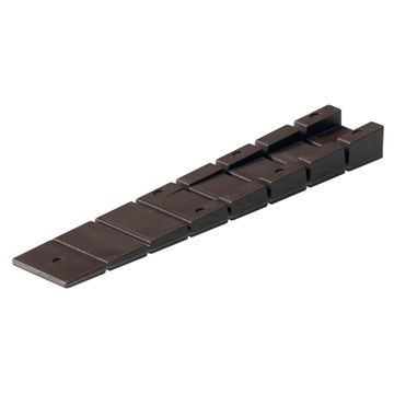Wedge plastic brown hettich