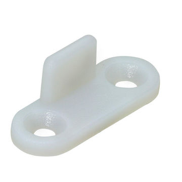 Glide for shelf guide white hettich