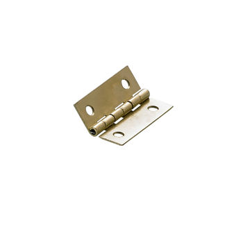 Casket hinge brass-plated hettich