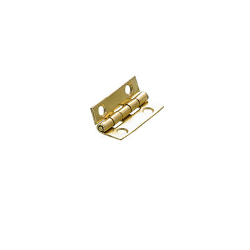 Casket hinge brass-plated hettich