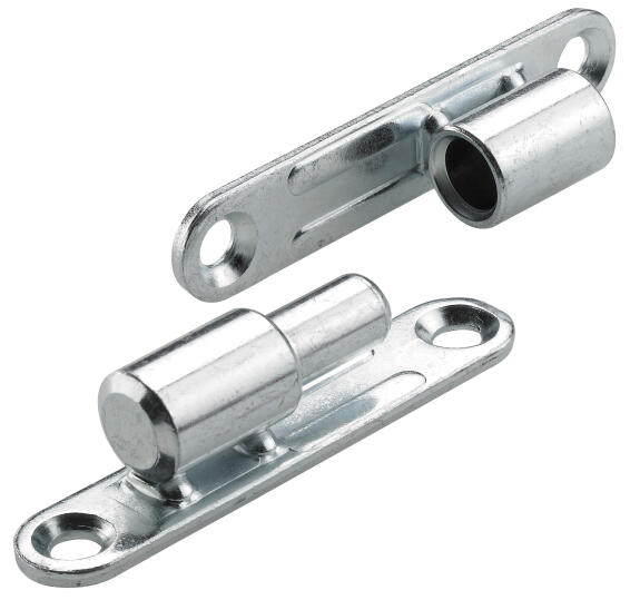 Restoration hinge zinc-plated hettich