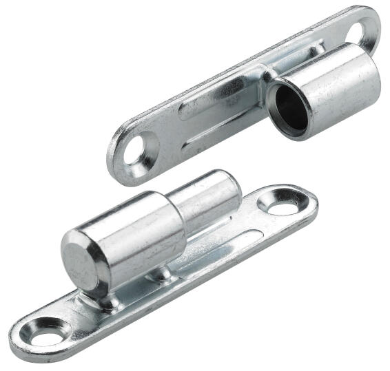 Restoration hinge zinc-plated hettich