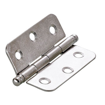 Furniture hinge decorative nickel-plated hettich