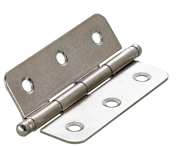 Steel hinge decorative nickel-plated hettich