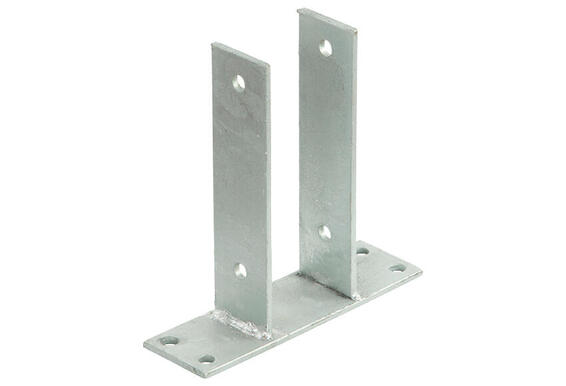 Post U Shaped Screw In 70 x 70 x 210 mm