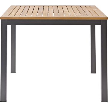 Naterial oris fix table aluminium 89x90