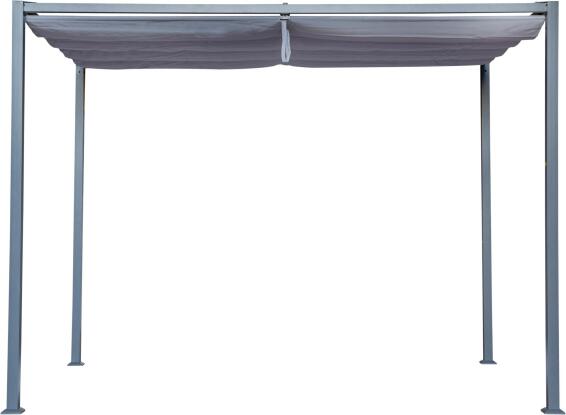 NATERIAL PERGOLA HORALI STEEL MODULAR 200X300 180G DKGREY