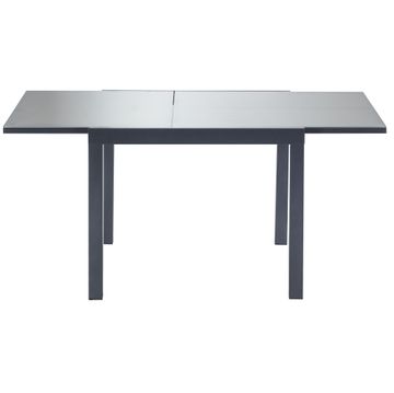 Outdoor Dining Table NATERIAL Lyra Extendable Dark Grey
