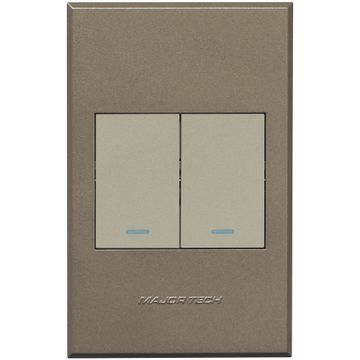 SWITCH 2L2W VETI3 2X4 TI/BR