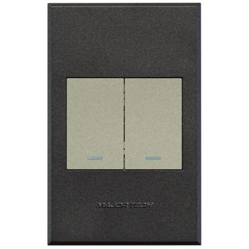 SWITCH 2L2W VETI3 2X4 TI/GR