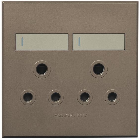 SOCKET 2X3 PIN 4X4 VETI3 TI/BR
