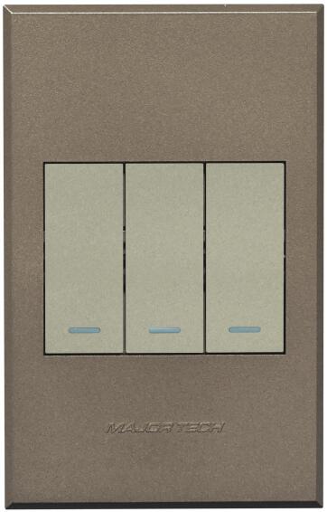 SWITCH 3L2W VETI3 2X4 TI/BR