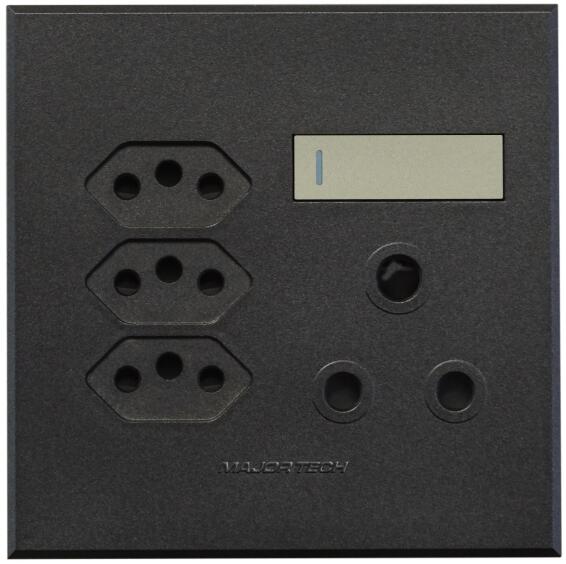 SOCKET 1X3PIN & 3XV-SLIM VETI3 4X4 TI/GR
