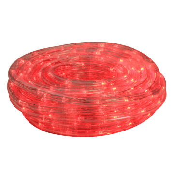 EUROLUX ROPE LIGHT 10M LED RED 8 FUNCT CONTROL