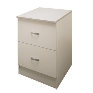 Kitchen base cabinet kit 2 drawer SPRINT white L60cmxH87cmxD60cm