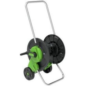 Hose reel trolley 2 hose connectors